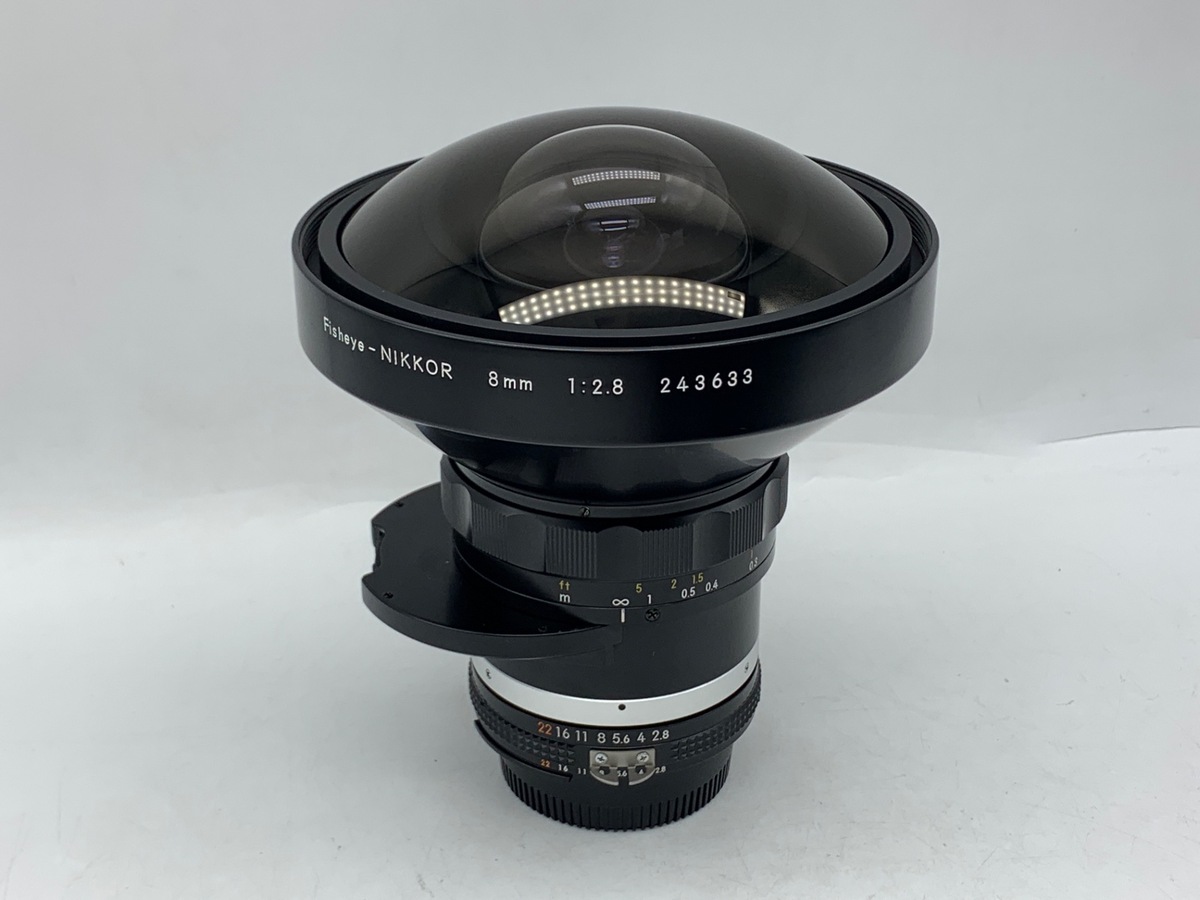 【中古】ニコン(Nikon)Ai-S 8/2.8 フィッシュアイ
