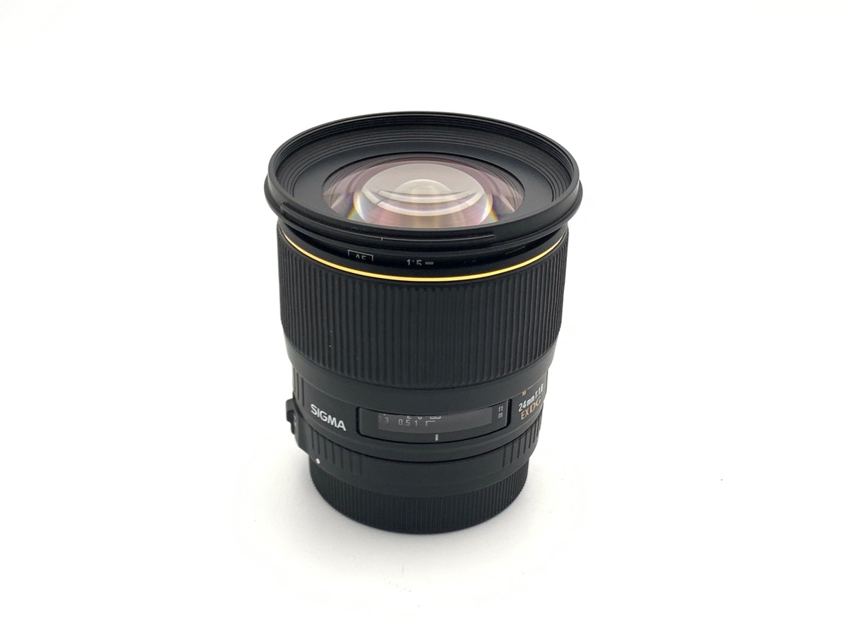 【中古】シグマ 24mm F1.8 EX DG ASP MACRO キヤノン用