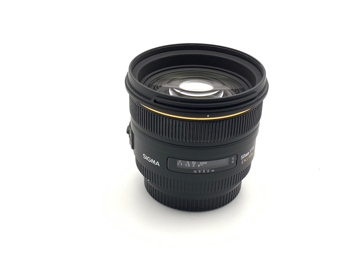 【中古】シグマ 50mm F1.4 EX DG HSM キヤノン用