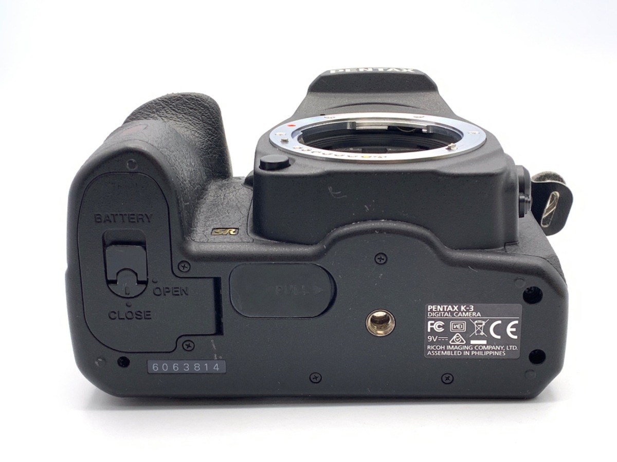 【中古】ペンタックス K-3 ボディ