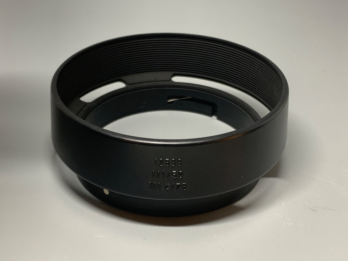 【中古】ライカ ライカフード 12539 プラ (ノクチ1.0&75mm F1.4)