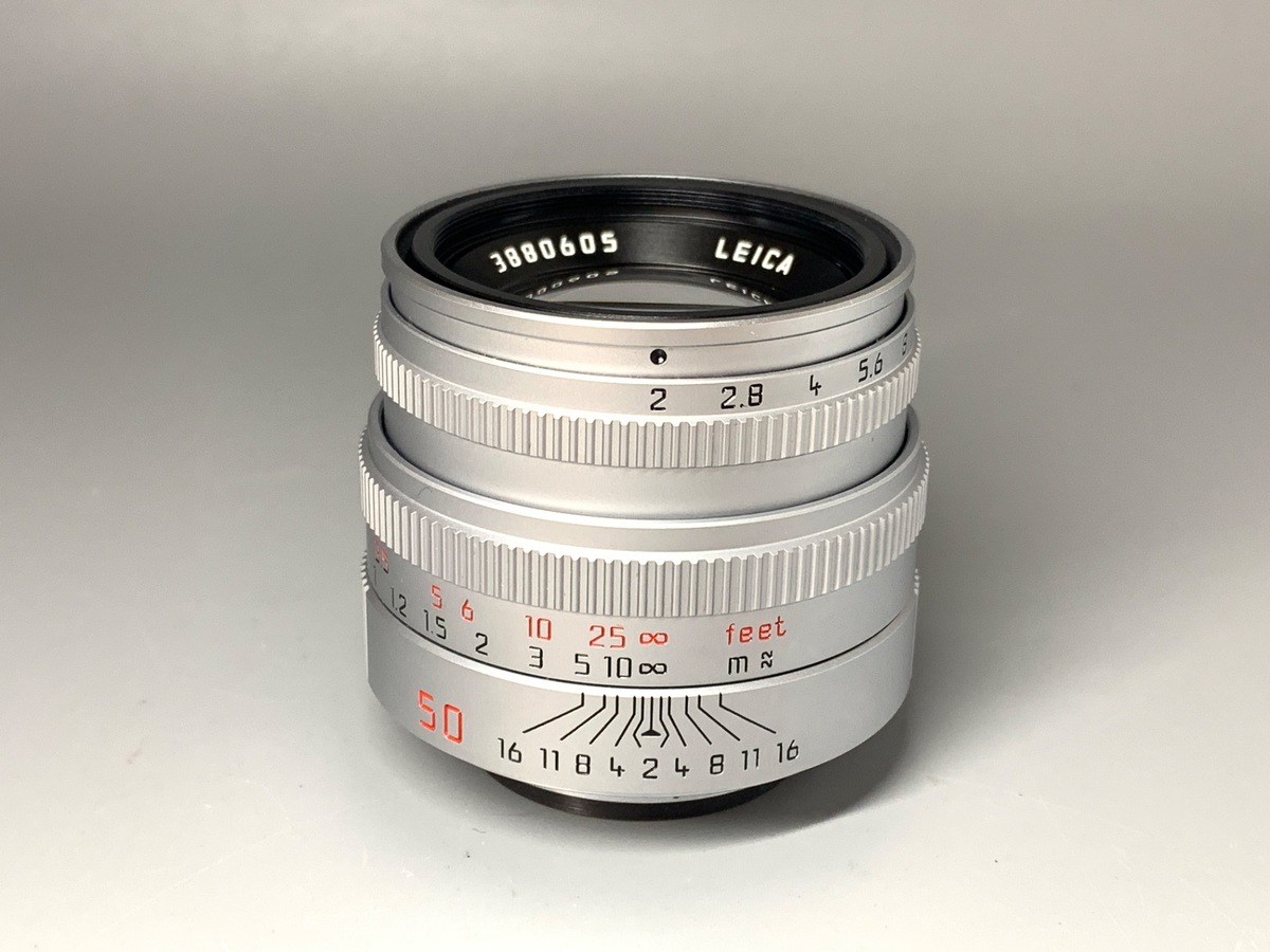 【中古】ライカ ズミクロンL 50mm F2 シルバー 限定
