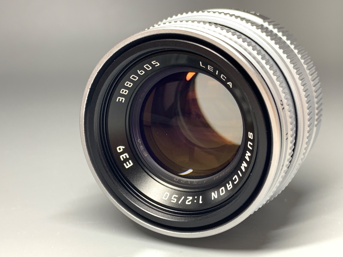【中古】ライカ ズミクロンL 50mm F2 シルバー 限定
