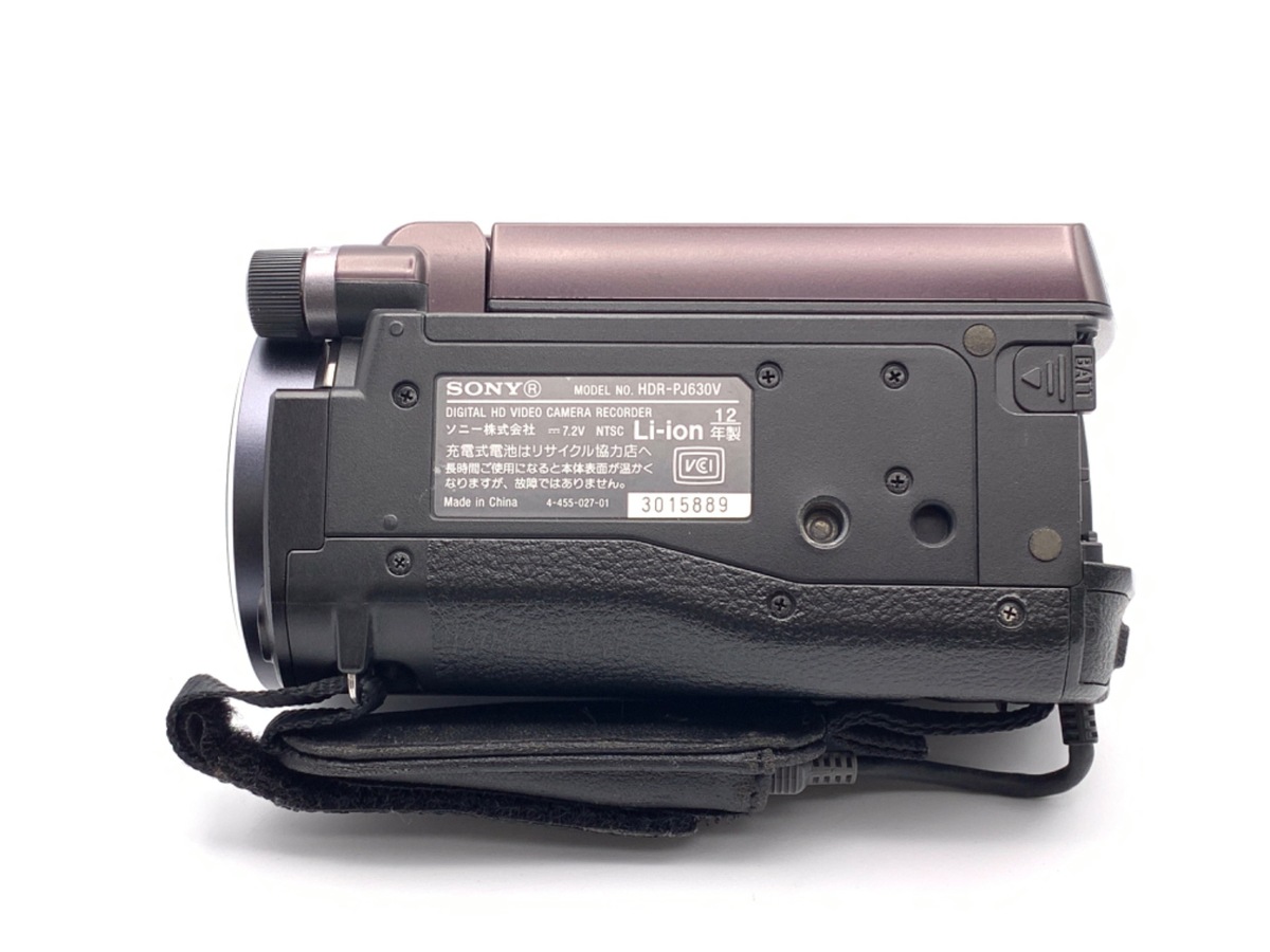 【中古】ソニー HDR-PJ630V ボルドーブラウン