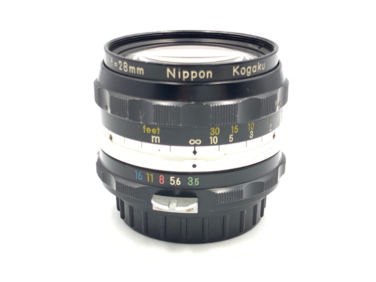 【中古】ニコン Auto Nikkor 28mm F3.5 Cなし