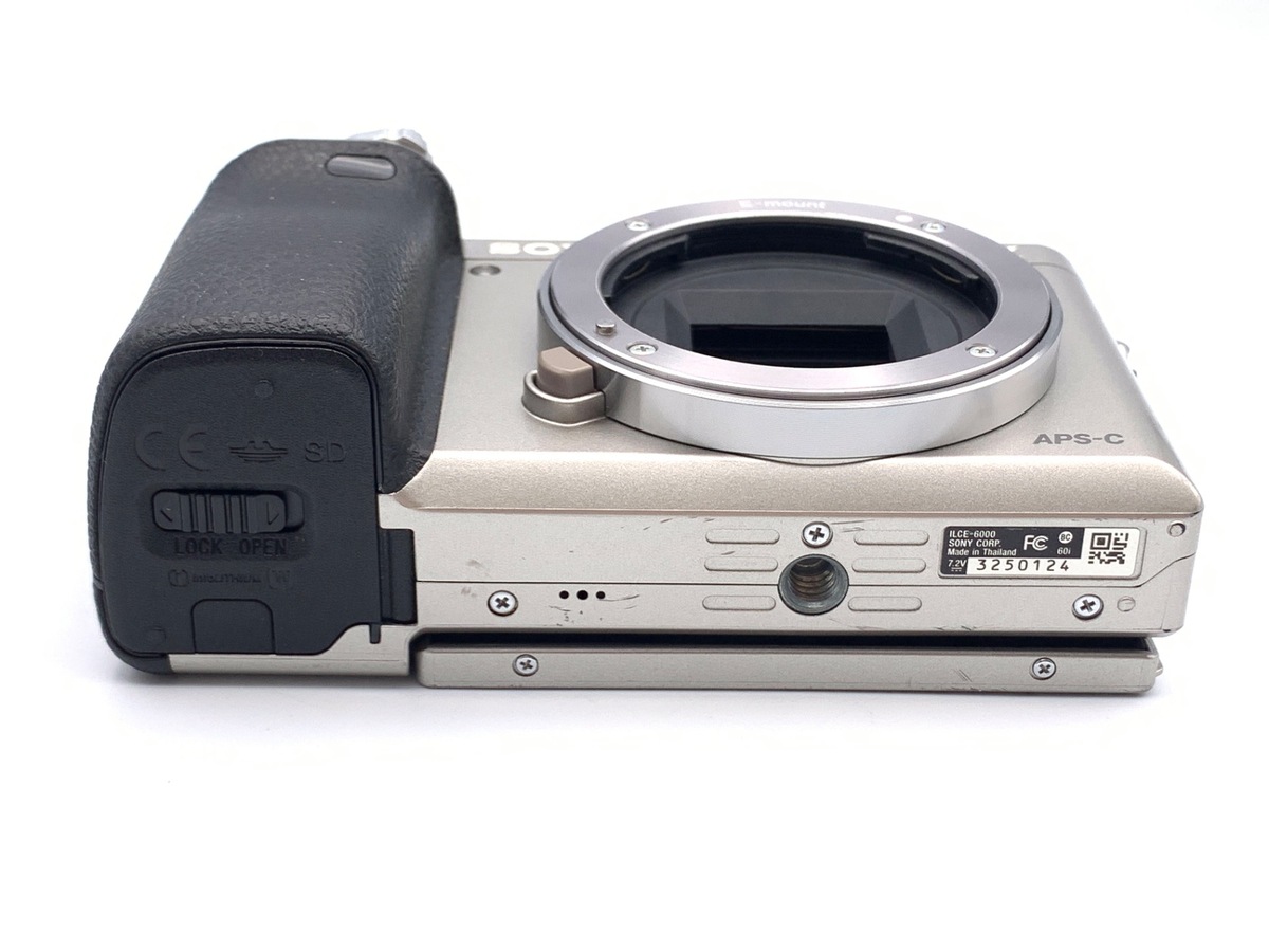 [中古]SONY (ソニー) α6000ボディ ILCE-6000 S シルバー 中古】ソニー α6000 ボディ シルバー [ILCE-6000 S]｜｜カメラの