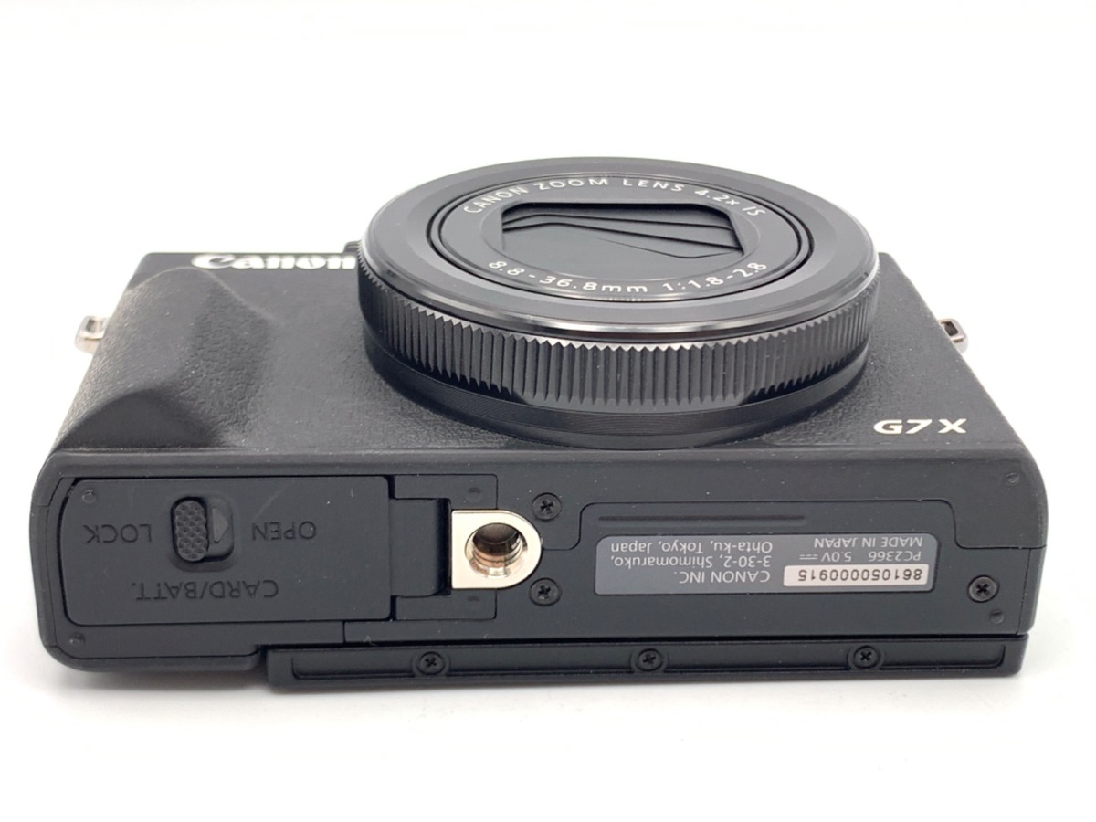 【中古】キヤノン PowerShot G7 X Mark III ブラック