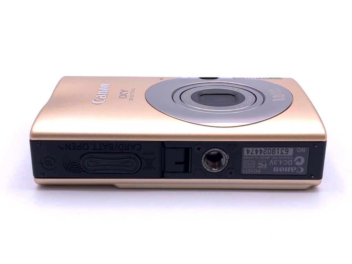 【中古】キヤノン IXY DIGITAL 20 IS キャメル