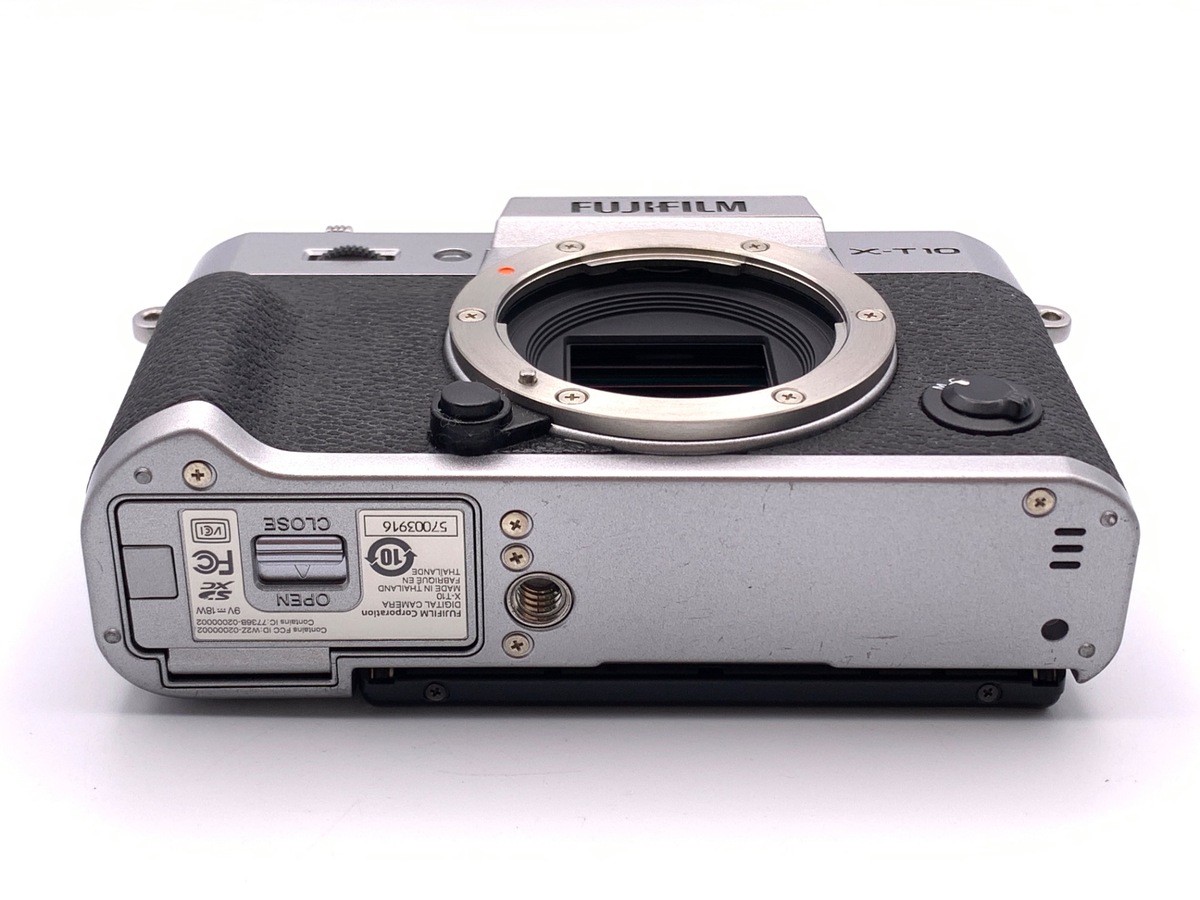 [中古] Fujifilm X-T10 ボディーシルバー 中古】フジフイルム X-T10 ボディ シルバー｜｜カメラのキタムラ