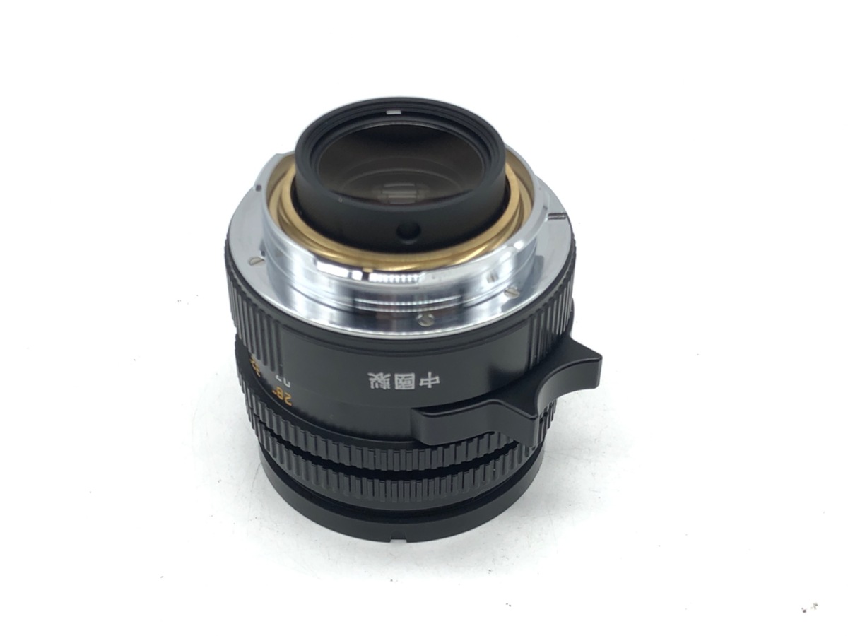 【中古】LIGHT LENS LAB M 35mm f/1.4 Aspherical 11873 ブラックアルマイト
