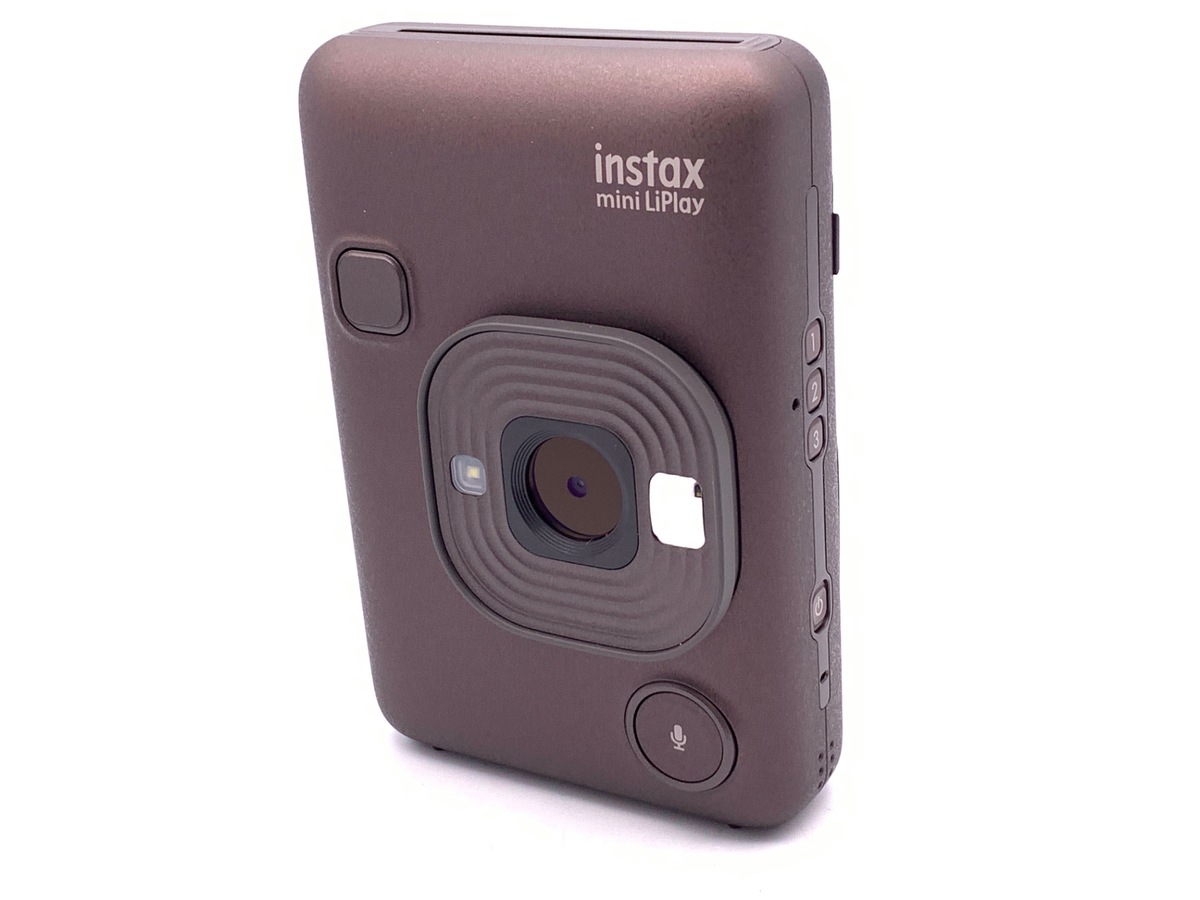 【中古】フジフイルム ハイブリッド インスタントカメラ instax mini LiPlay DEEP BRONZE