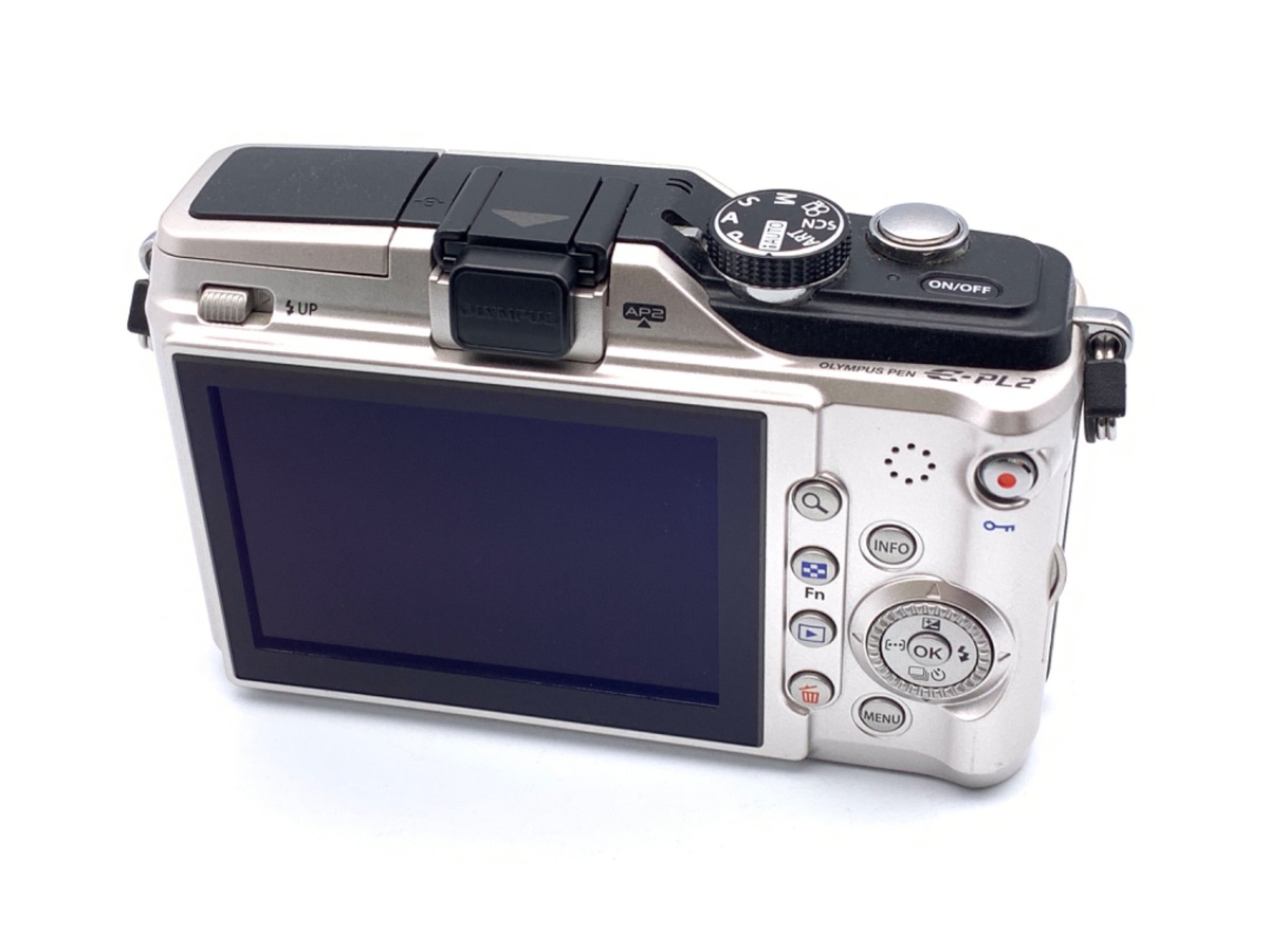 中古】オリンパス PEN Lite E-PL2 ボディ シャンパンゴールド