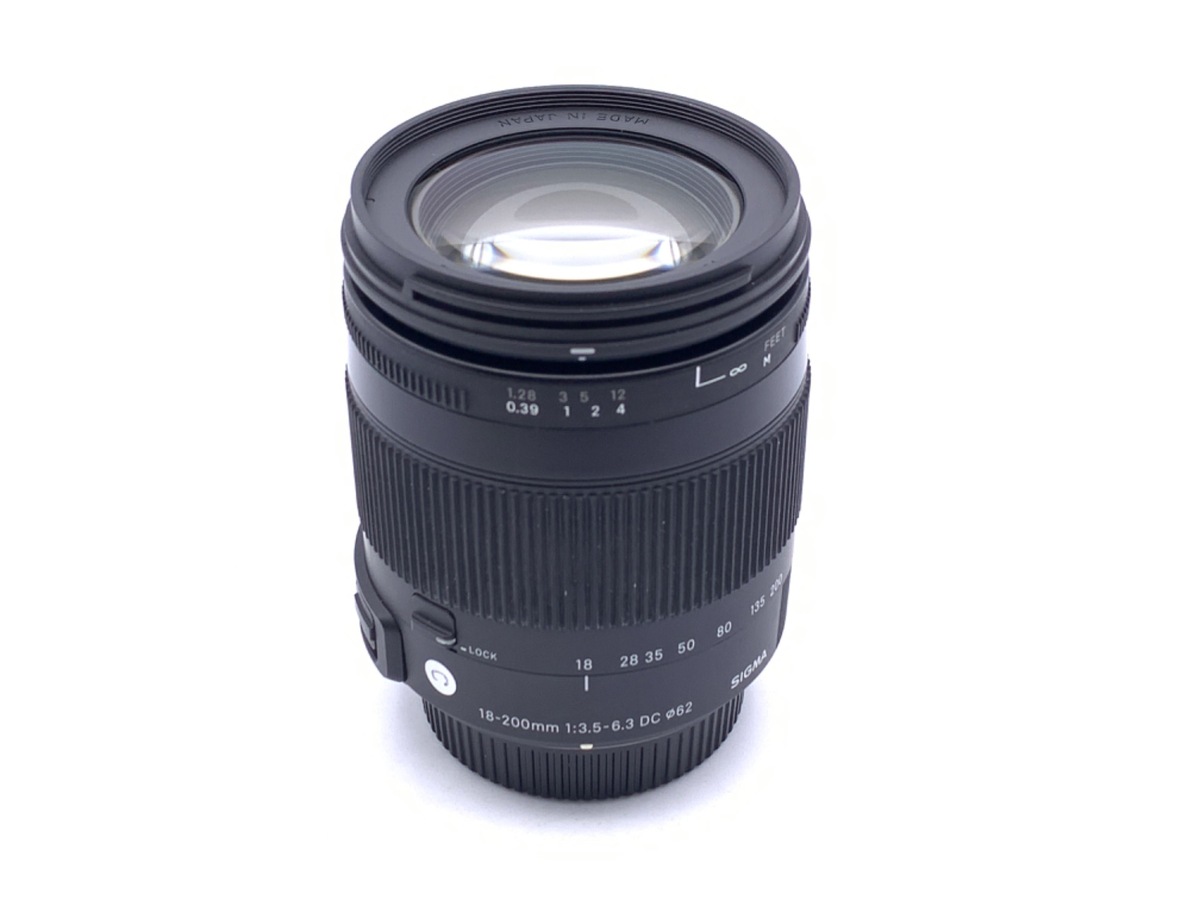 【中古】シグマ 18-200mm F3.5-6.3 DC MACRO OS HSM Contemporary ニコン用