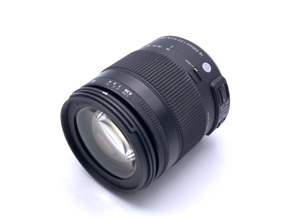 【中古】シグマ 18-200mm F3.5-6.3 DC MACRO OS HSM Contemporary ニコン用
