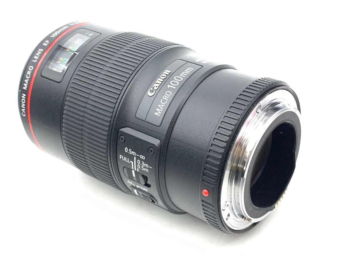 【中古】キヤノン EF100mm F2.8L マクロ IS USM
