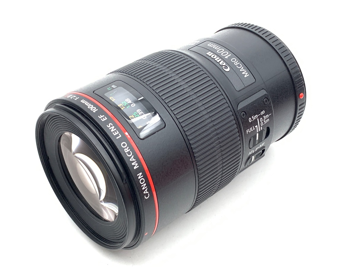 【中古】キヤノン EF100mm F2.8L マクロ IS USM