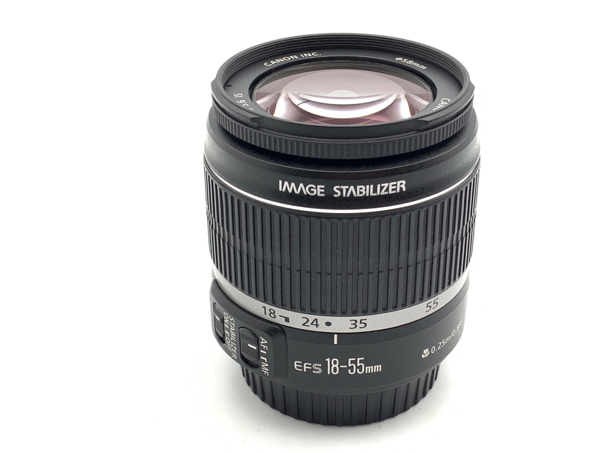 【中古】キヤノン EF-S18-55mm F3.5-5.6 IS