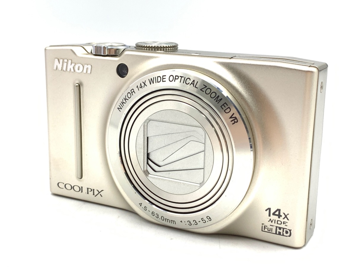 【中古】ニコン COOLPIX S8200 プラチナシルバー