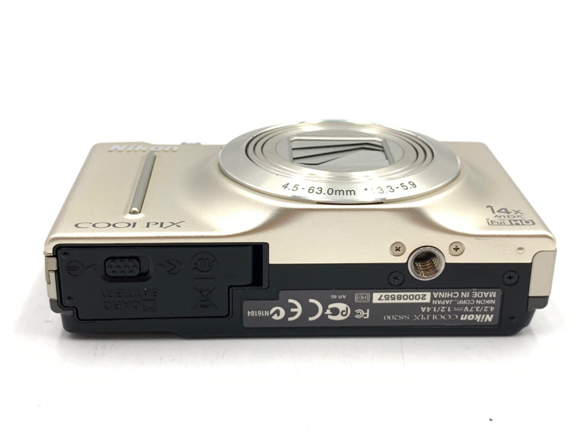 【中古】ニコン COOLPIX S8200 プラチナシルバー