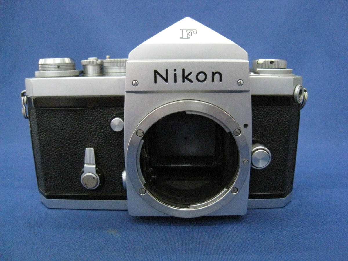 NIKON F 前期 アイレベル ボディ シルバー Nikon F アイレベル シルバー – ねりま中古カメラきつね堂