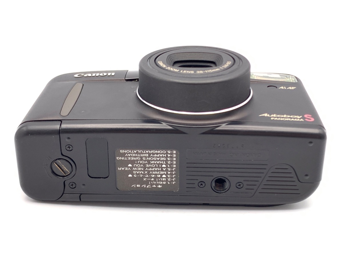 【完動品 美品】Canon Autoboy S ブラック 動作確認済 フィルム 完動美品】Canon Autoboy S II フィルムカメラ 動作確認済み