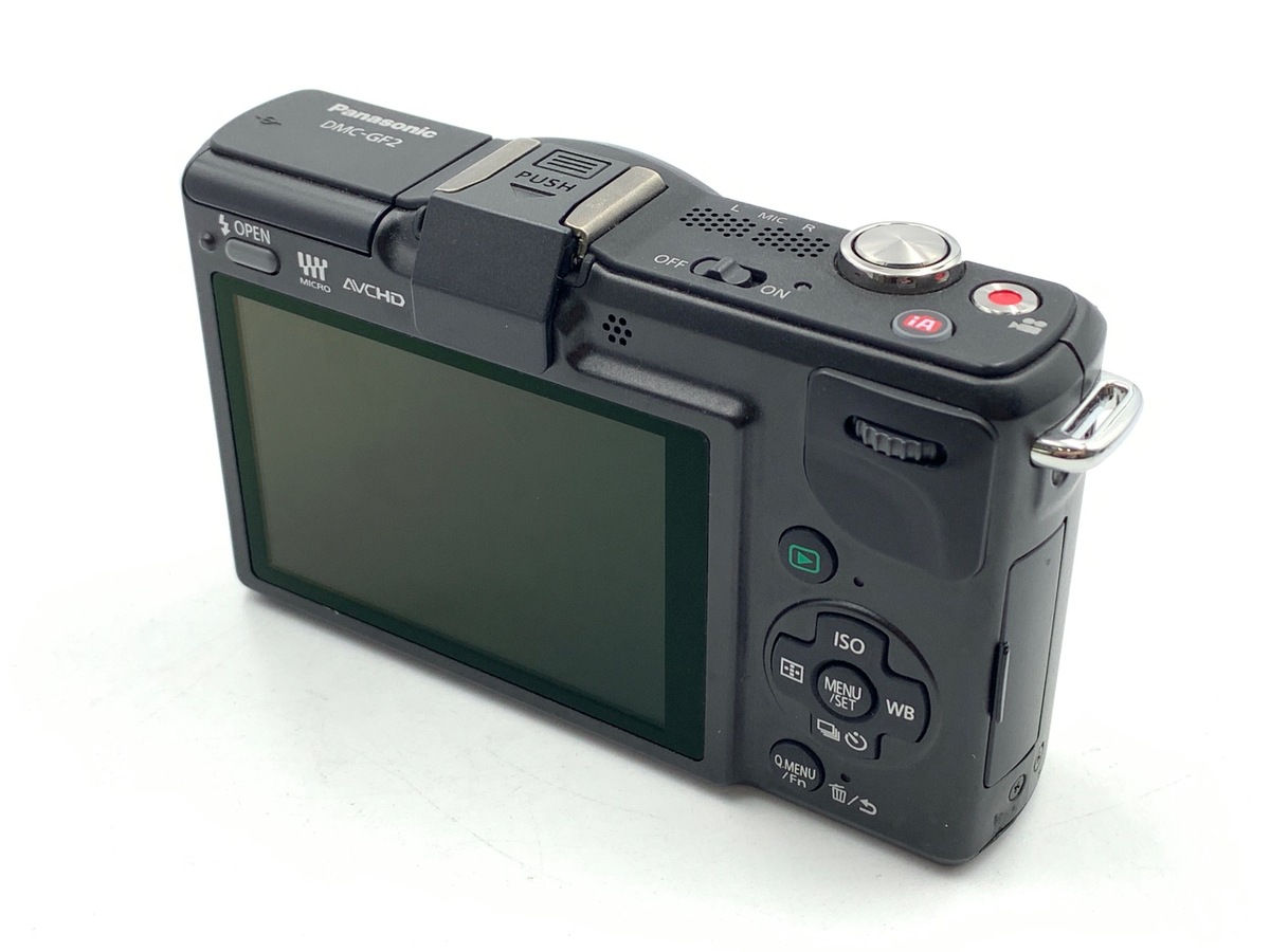 中古】パナソニック LUMIX DMC-GF2-K ボディ ブラック｜｜カメラの