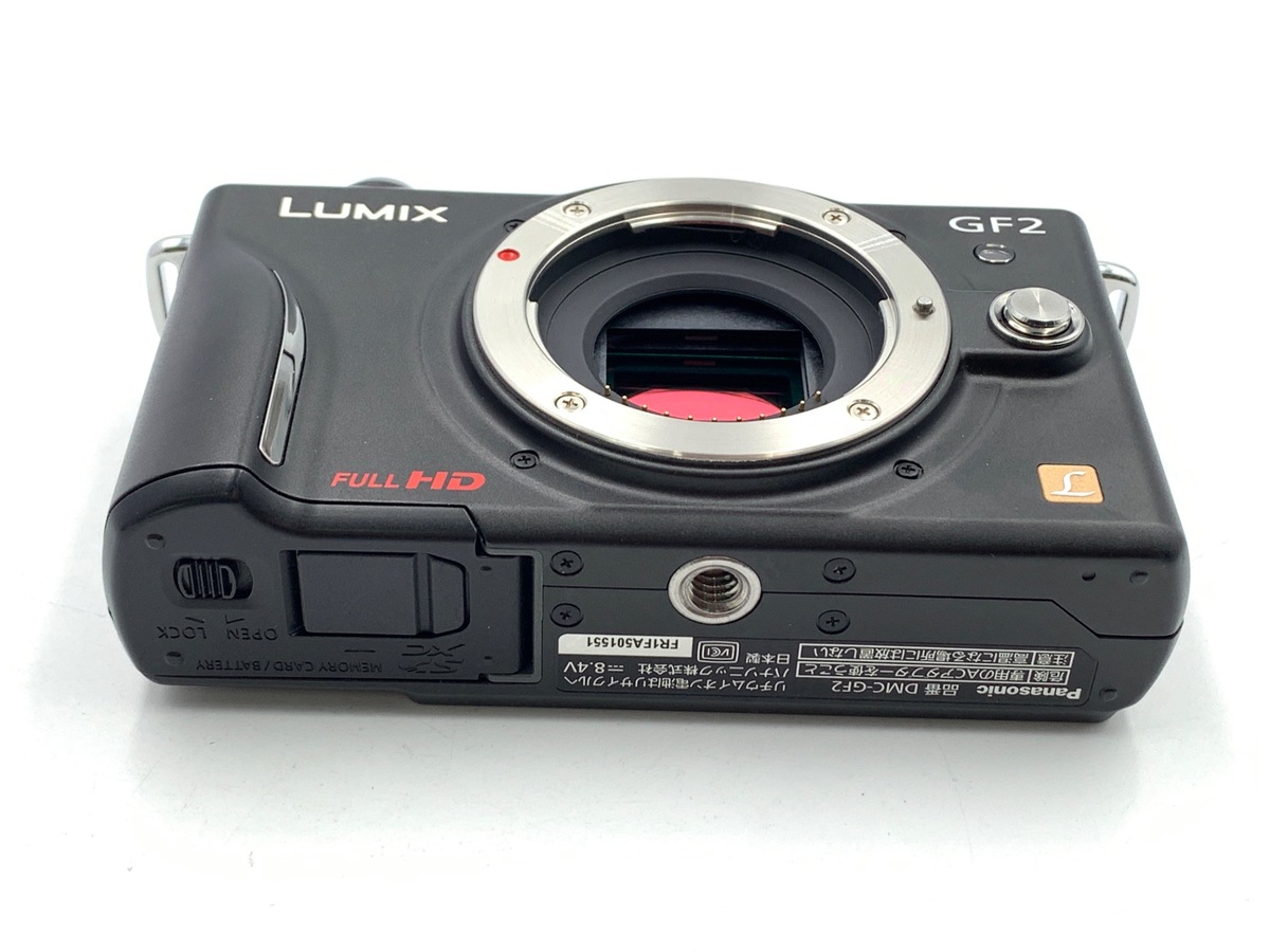 中古】パナソニック LUMIX DMC-GF2-K ボディ ブラック｜｜カメラの