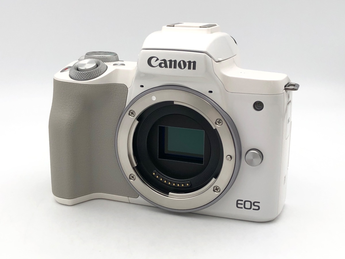 【中古】キヤノン EOS Kiss M ボディ ホワイト