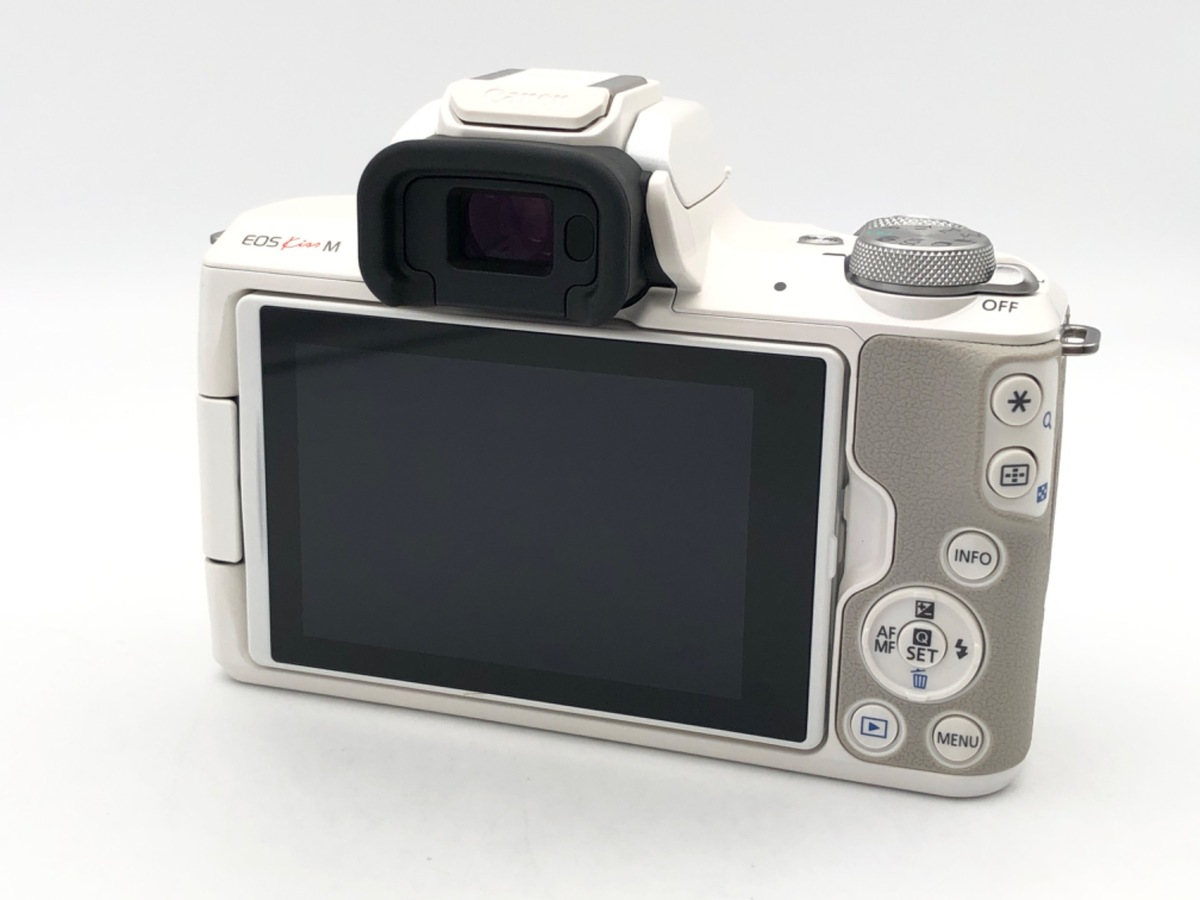 【中古】キヤノン EOS Kiss M ボディ ホワイト