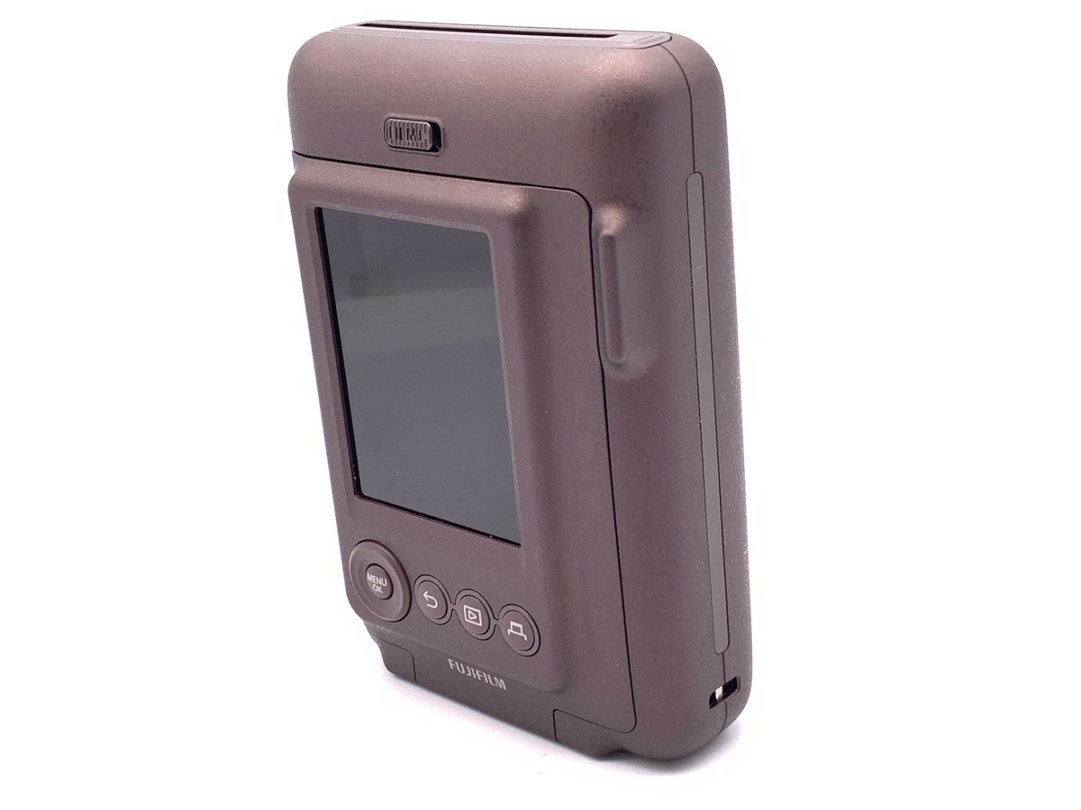 【中古】フジフイルム ハイブリッド インスタントカメラ instax mini LiPlay DEEP BRONZE