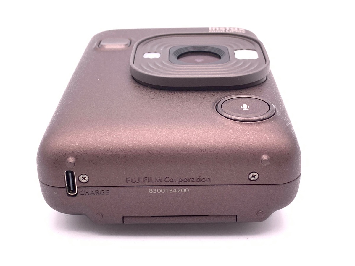 【中古】フジフイルム ハイブリッド インスタントカメラ instax mini LiPlay DEEP BRONZE