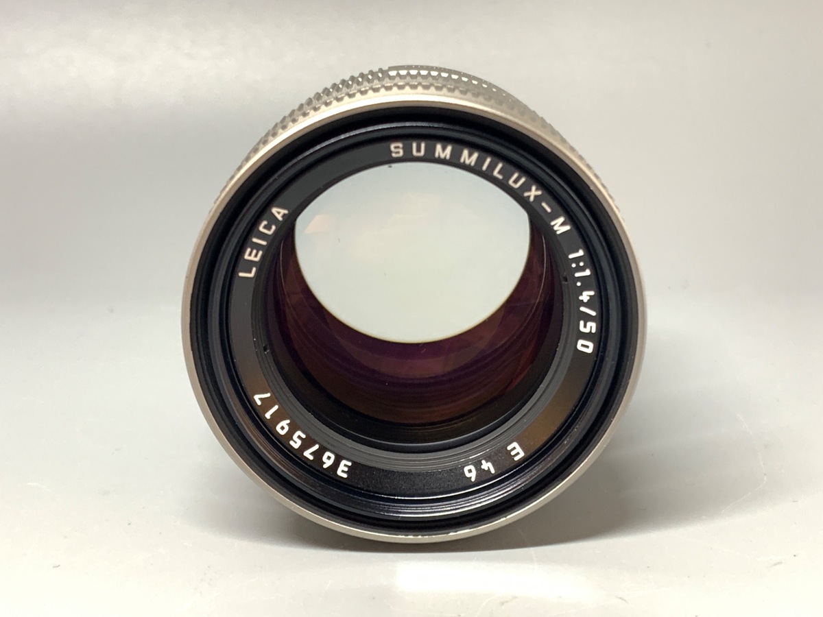 【中古】ライカ ズミルックスM 50mm F1.4 E46 チタン
