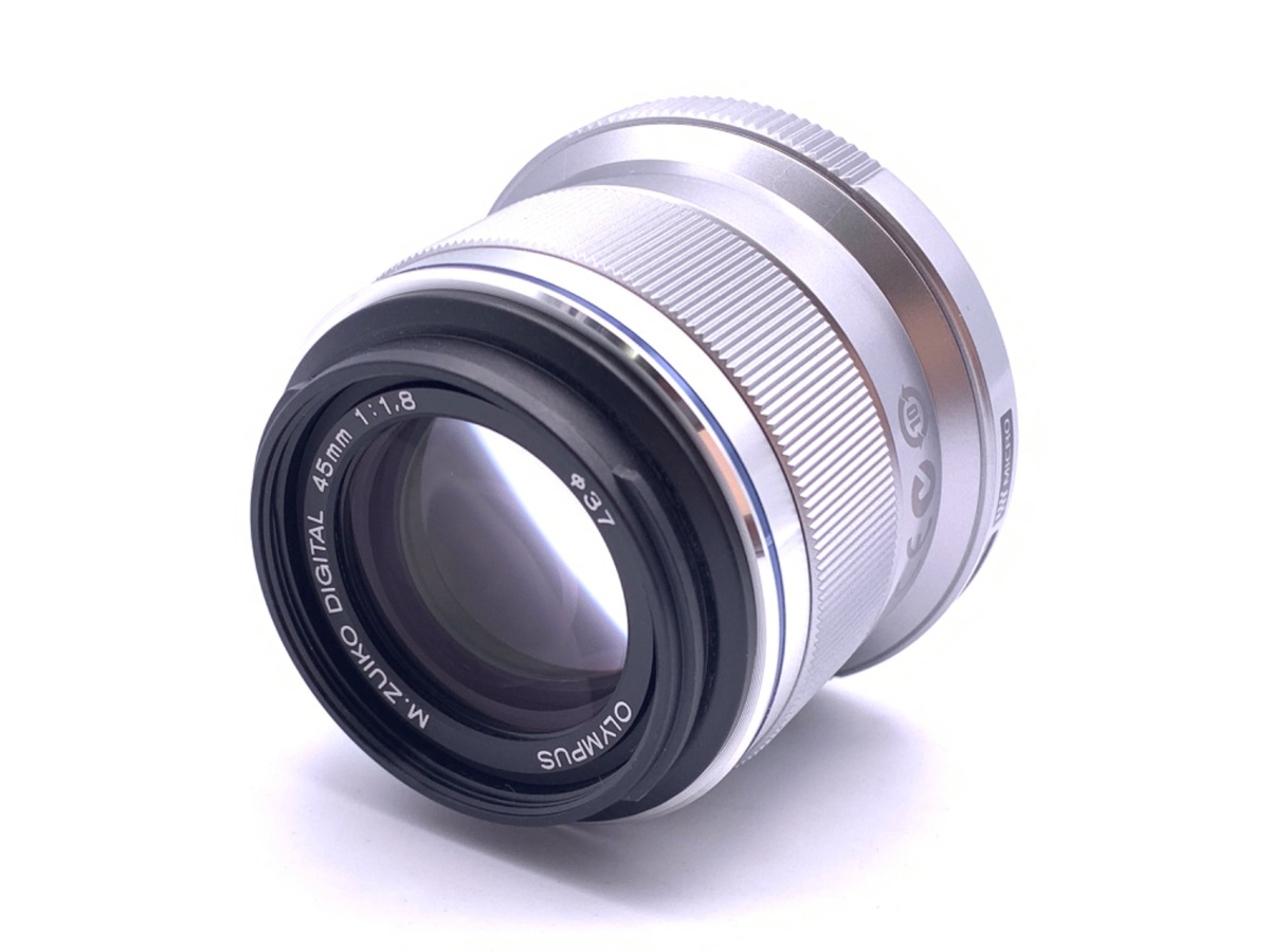 中古】オリンパス M.ZUIKO DIGITAL 45mm F1.8 シルバー｜｜カメラの