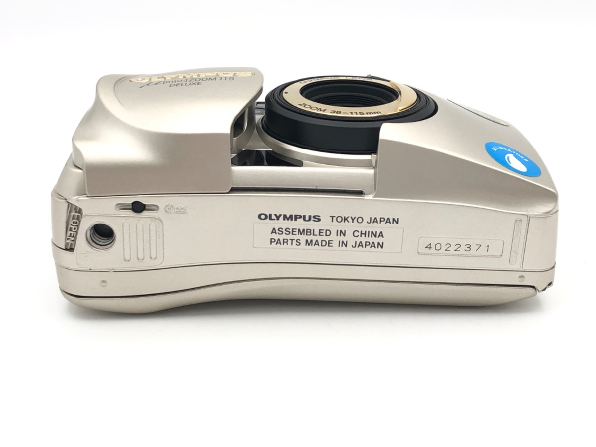 美品 コンパクトフィルムカメラ mju ZOOM115 DELUXE 箱付 中古】オリンパス μZOOM 115 DELUXE （ミューズーム115デラックス / μ