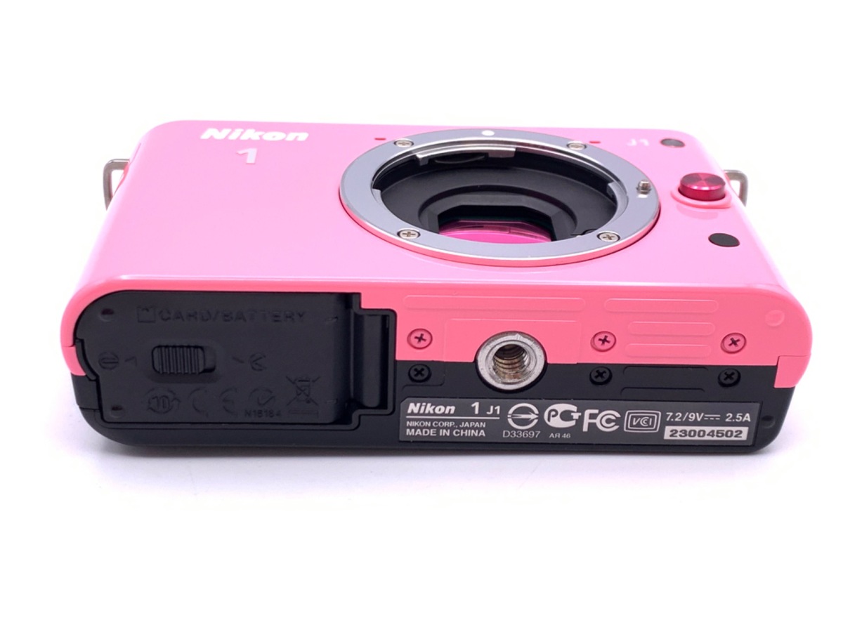 中古】 【良品】 ニコン Nikon 1 J1 ボディ ピンク Nikon 1 J1