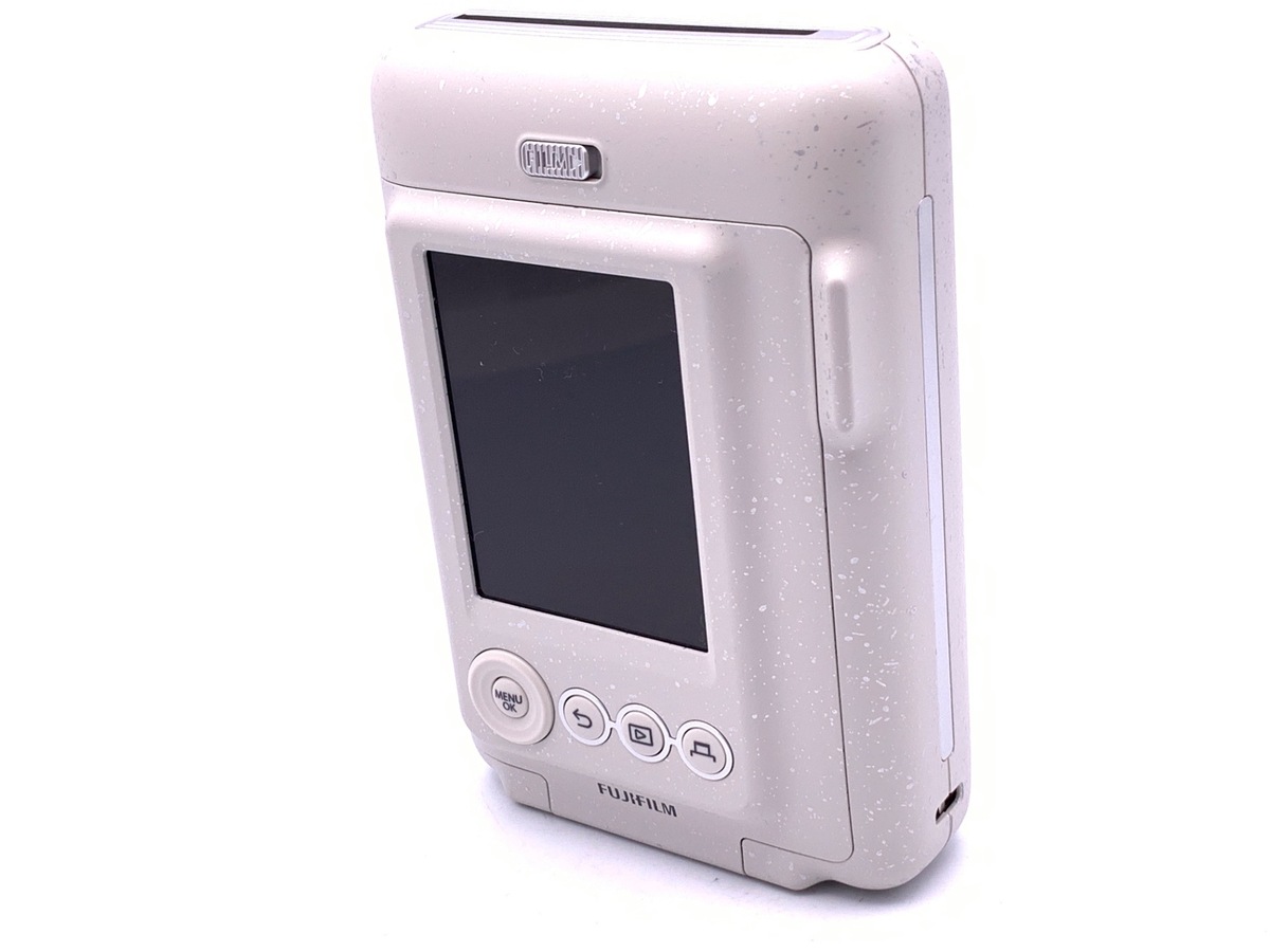 【中古】フジフイルム ハイブリッド インスタントカメラ instax mini LiPlay ストーンホワイト