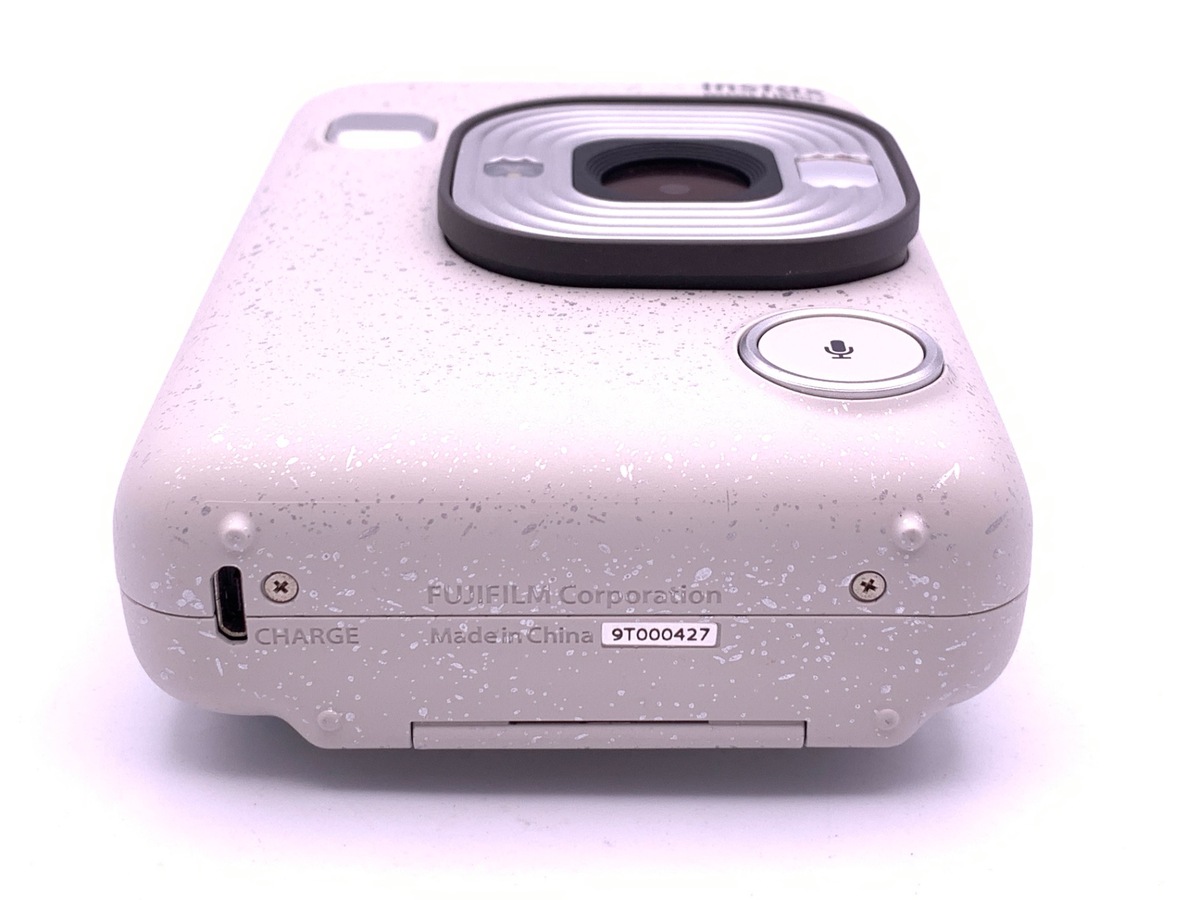 【中古】フジフイルム ハイブリッド インスタントカメラ instax mini LiPlay ストーンホワイト