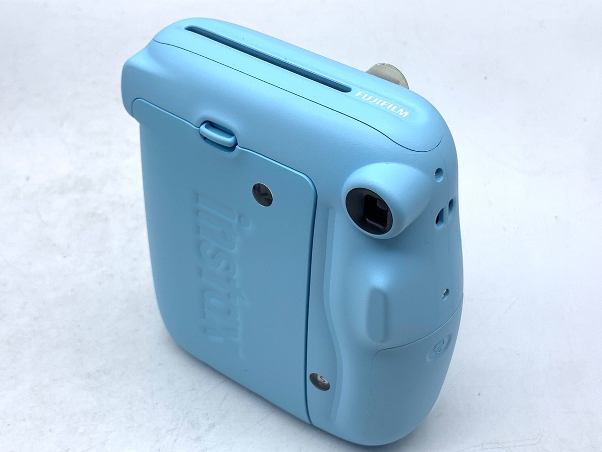 【中古】フジフイルム インスタントカメラ instax mini 11 「チェキ」スカイブルー