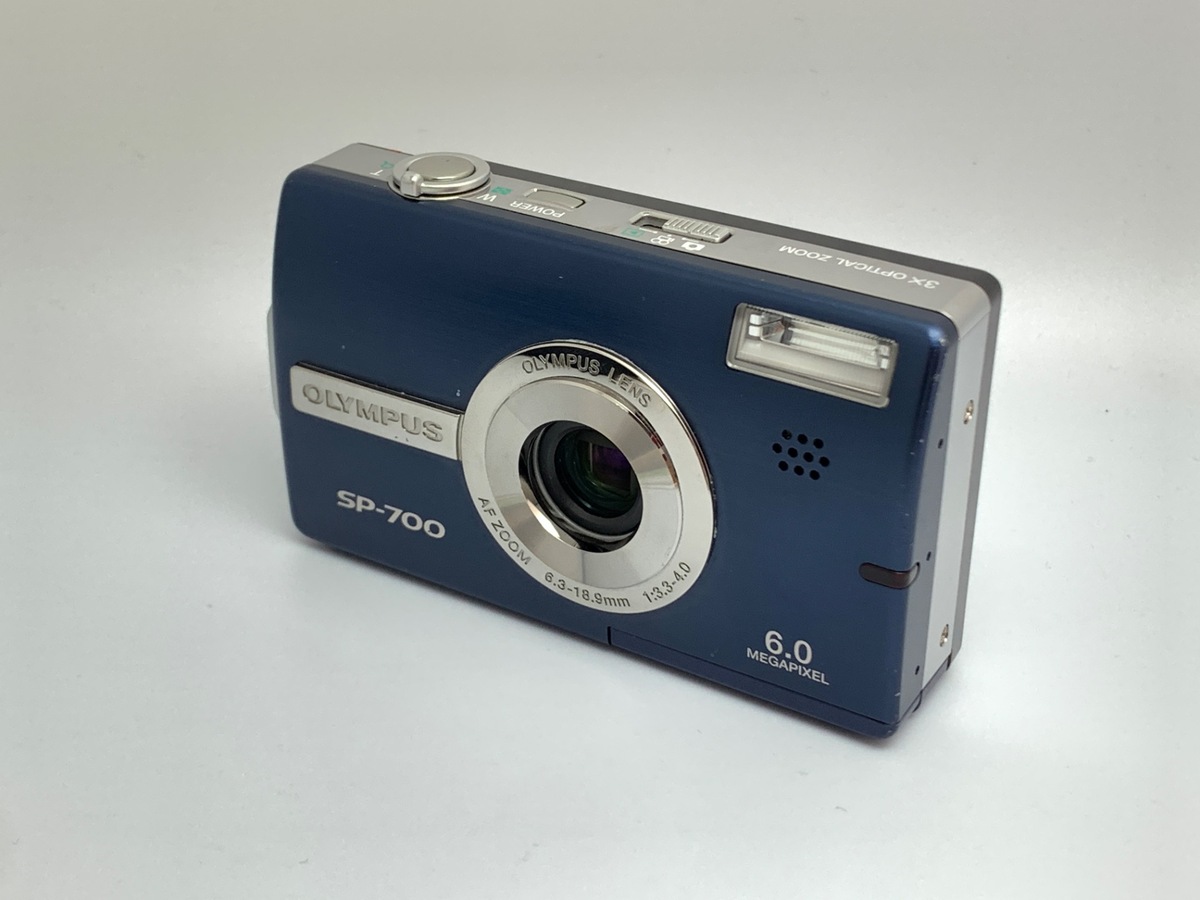 【中古】オリンパス CAMEDIA SP-700 ブルー【600万画素】