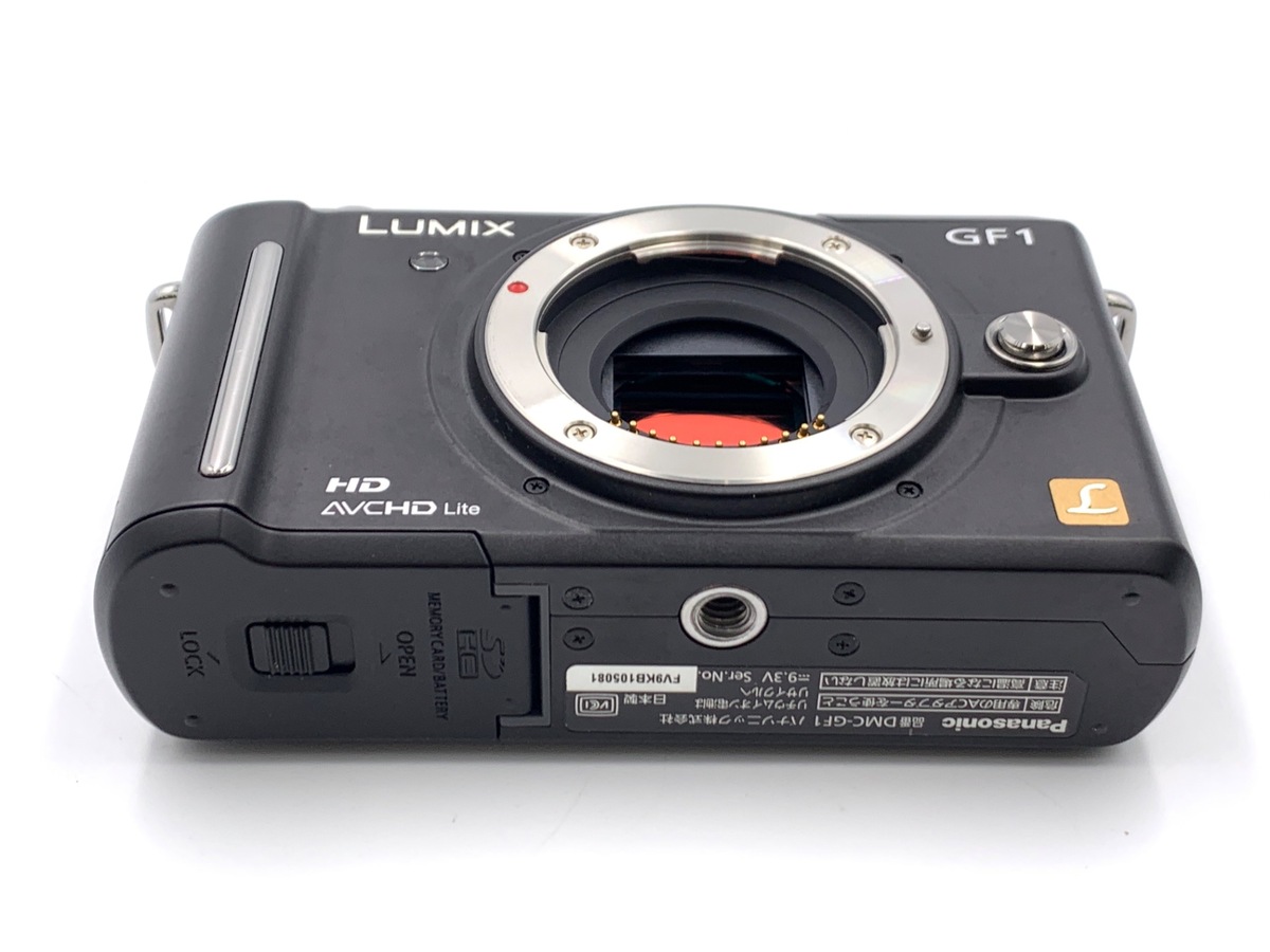lumixgf-1ブラック本体中古品 中古】パナソニック LUMIX DMC-GF1-K エスプリブラック｜｜カメラの