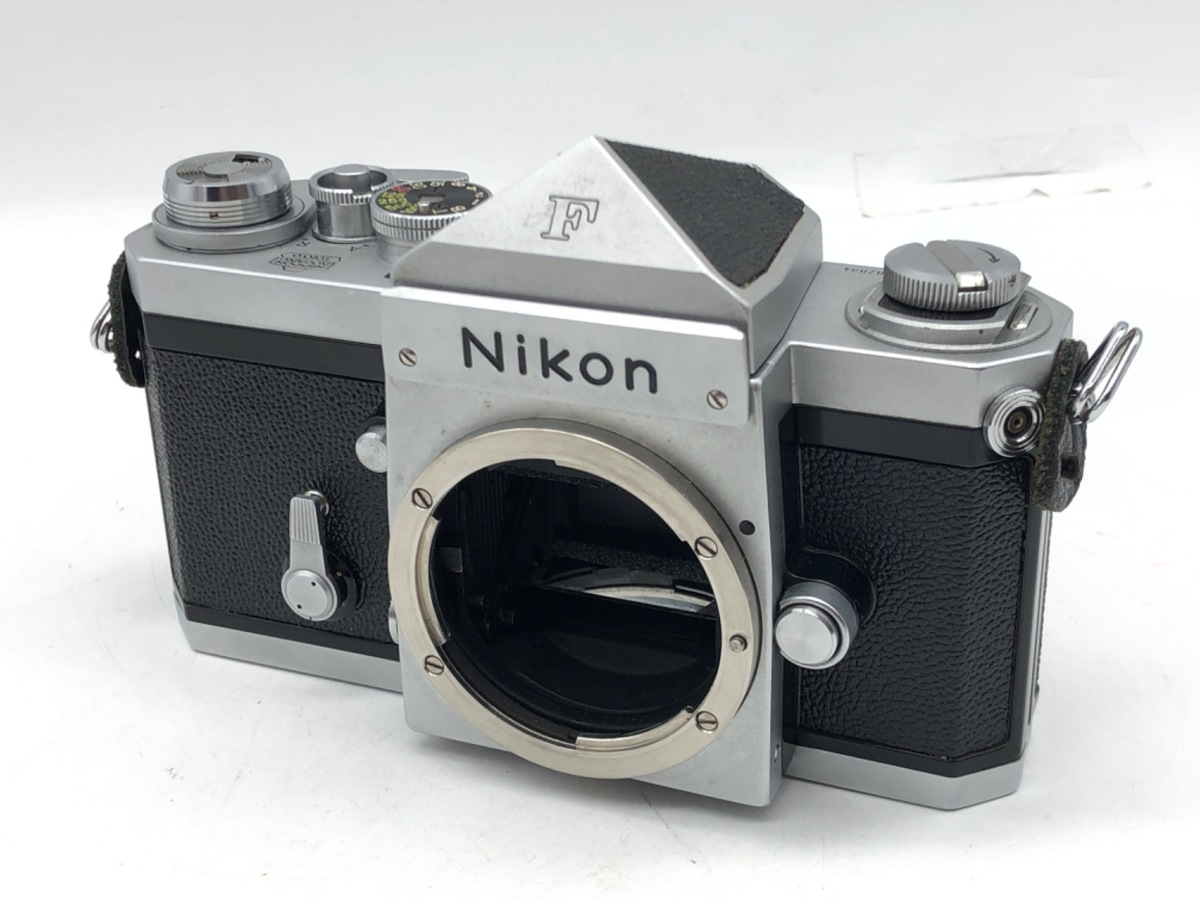 【中古】ニコン F 前期 アイレベル ボディ シルバー