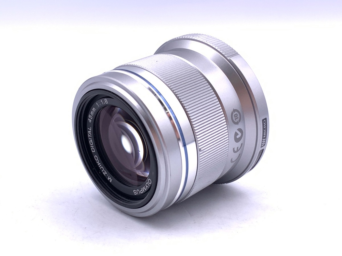 中古】オリンパス M.ZUIKO DIGITAL 45mm F1.8 シルバー｜｜カメラの