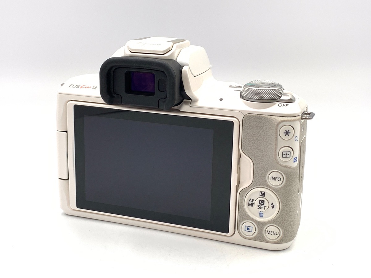 【中古】キヤノン EOS Kiss M ボディ ホワイト