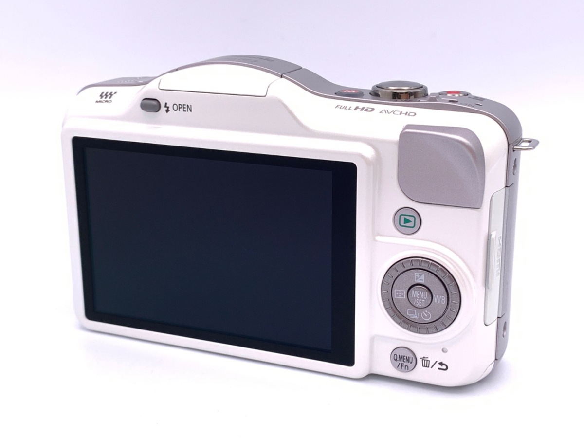 【中古】パナソニック LUMIX DMC-GF3-W ボディ シェルホワイト