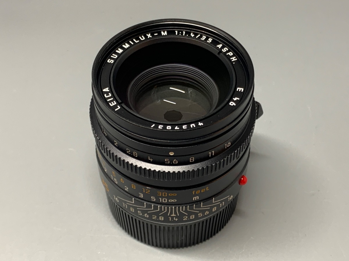【中古】ライカ ズミルックスM 35mm F1.4 ブラック ASPH