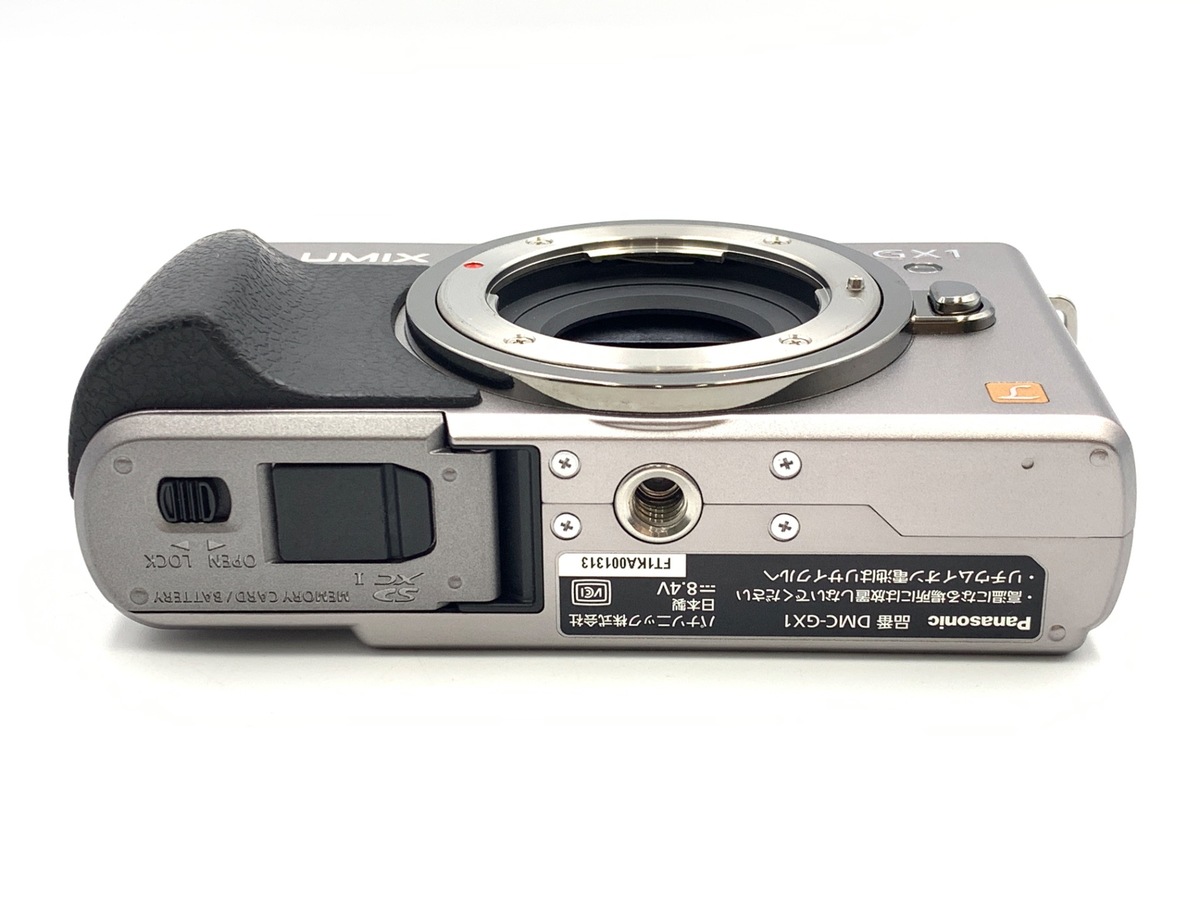 【中古】パナソニック LUMIX DMC-GX1-S ボディ ブレードシルバー