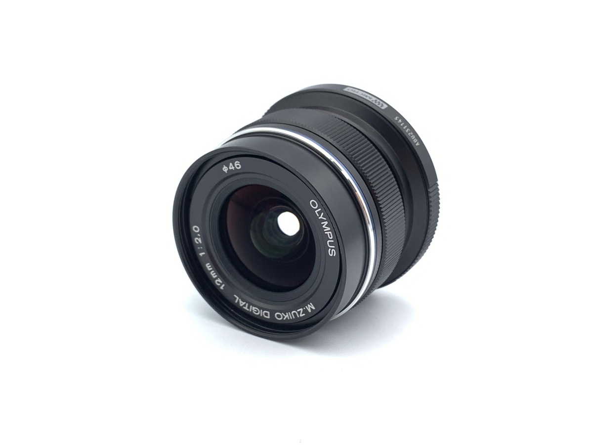 中古】オリンパス M.ZUIKO DIGITAL ED 12mm F2.0 ブラック
