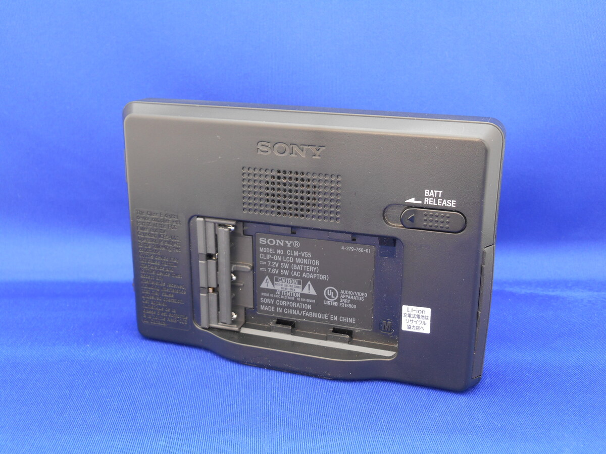 中古】ソニー クリップオンLCDモニター CLM-V55｜｜カメラのキタムラ