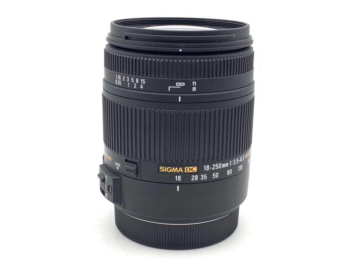 【中古】シグマ 18-250mm F3.5-6.3 DC MACRO OS HSM キヤノン用