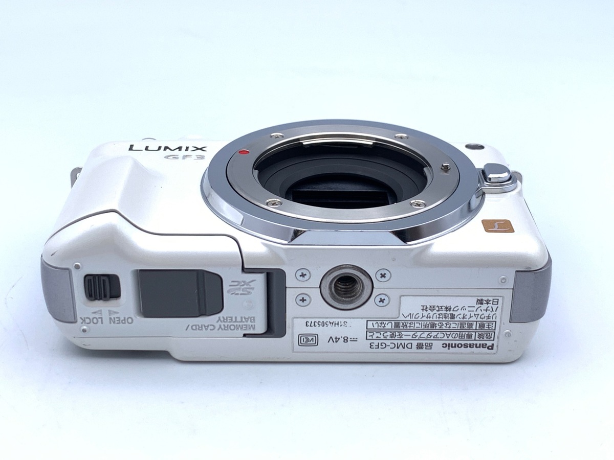 LUMIX DMC-GF3 デジタルカメラ ホワイト パナソニック、GF3とG3の